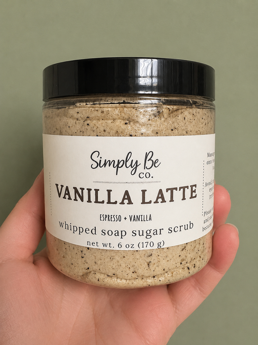 Vanilla Latte Foaming Sugar Scrub